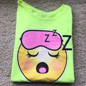 Neon yellow tee